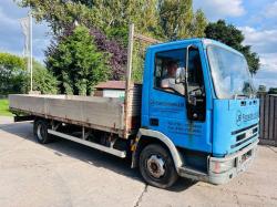 IVECO 4X2 FLAT BED LORRY C/W DROP SIDE BODY *VIDEO*