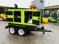 *BRAND NEW*COMPAL POWER VG-R30 41KVA GENERATOR TWIN AXLE TRAILER*VIDEO*