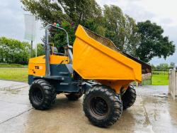 TEREX TA9 4WD DUMPER *YEAR 2014 , 3074 HOURS* C/W ROLE BAR *VIDEO*