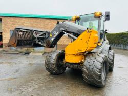 MECALAC N506 E125 ARTICULATED WHEELED LOADER*C/W BUCKET*VIDEO*
