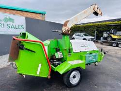GREEN MECH CM170 TOWABLE WOOD CHIPPER*C/W ISUZU ENGINE*VIDEO*
