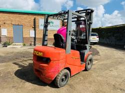 TCM FD25T6 FORKLIFT*C/W ISUZU ENGINE*VIDEO*