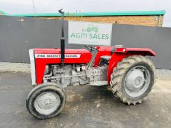 MASSEY FERGUSON 240 TRACTOR*C/W REAR LINKAGE AND PTO*VIDEO*