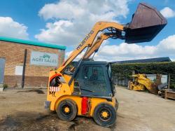 MUSTANG 2600R SKIDSTEER*C/W BUCKET*YEAR 2014*VIDEO*