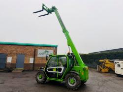 MERLO P27.6+ TURBO TELEHANDLER*C/W PALLET TINES*YEAR 2017*VIDEO*