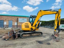 JCB 8080 EXCAVATOR*C/W BUCKETS*YEAR 2011*5979 HOURS*VIDEO*