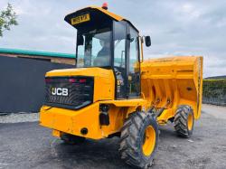 JCB 7FT 7 TONNE STRAIGHT TIP DUMPER*READING 1128 HOURS*YEAR 2018*VIDEO*
