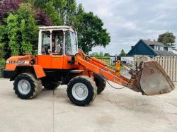LIEBHERR L508 4WD LOADING SHOVEL C/W TOE TIP BUCKET 