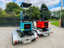 UNUSED JPC PC10 EXCAVATOR * YEAR 2023, CHOICE OF 2* C/W TWIN AXLE TRAILER*VIDEO*