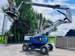 JLG 600AJ AIREL PLATFORM * 60FT REACH * C/W TELESCOPIC BOOM *VIDEO*