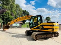 JCB JS130 TRACKED EXCAVATOR C/W QUICK HITCH & BUCKET *VIDEO*