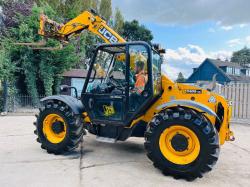 JCB 526-56 4WD TELEHANDLER *AG-SPEC, YEAR 2013* C/W PICK UP HITCH *VIDEO*