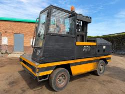 LANSING LINDE S50 SIDE LOADING FORKLIFT*C/W PALLET TINES*VIDEO*