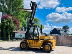 CATERPILLAR V180B DIESEL FORKLIFT C/W 2 STAGE MAST *VIDEO*