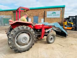 MASSEY FERGUSON 135 MULTI POWER*C/W LOADER*VIDEO*