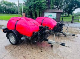 WESTERN INTERNATIONAL TOWABLE PRESSURE WASHERS *YEAR 2007, CHOICE OF 2*VIDEO*