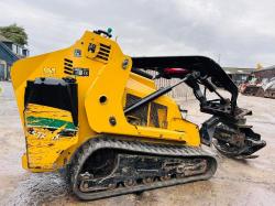 VERMEER S725TX TRACKED LOADER *YEAR 2016, 1292 HOURS* C/W BUCKET, TINES & GRAB*VIDEO* 