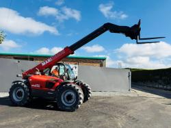 MANITOU MLT 633-120 LS TURBO TELEHANDLER*C/W PALLET TINES*VIDEO*