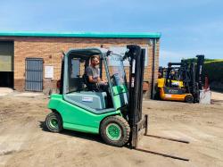 CESAB DRAGO 250E GAS FORKLIFT*C/W SIDESHIFT*VIDEO*