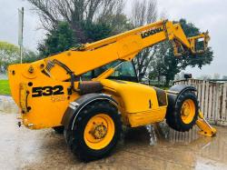 JCB 532-120 4WD TELEHANDLER *12 METERS, 6957 HOURS* C/W PALLET TINES *VIDEO*