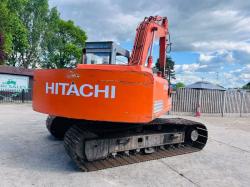 HITACHI EX150 TRACKED EXCAVATOR C/W BUCKET *VIDEO*