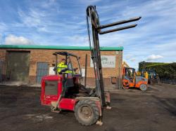 MOFFETT M5 25.3 *C/W FORK POSITIONER*1453 HOURS*YEAR 2012*VIDEO*