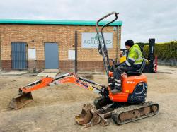 KUBOTA U10-3 MICRO DIGGER*C/W EXPANDING TRACKS*VIDEO*