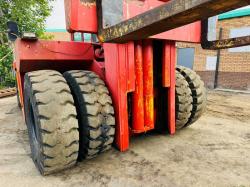 LANSING TR25 2 STAGE MASTED FORKLIFT*C/W PALLET TINES*VIDEO*