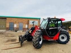 MANITOU MLT 634-120 LSU PS TELEHANDLER*C/W PALLET TINES*YEAR 2013*VIDEO*