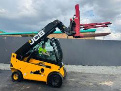 JCB 35D TELETRUK*YEAR 2017* C/W HYDRAULIC BAIL GRAB*VIDEO*