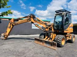 CASE WX125 WHEELED EXCAVATOR *C/W QUICK HITCH*VIDEO*