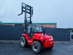 MANITOU M50-4 ROUGH TERRAIN FORKLIFT*C/W PALLET TINES*VIDEO*
