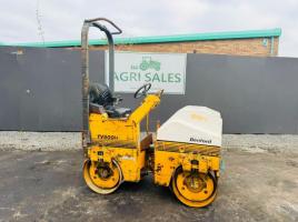 BENFORD TVH800L VIBRATING DRUM ROLLER*C/W SAFETY BAR*VIDEO*