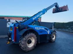 NEW HOLLAND LM7.42 TELEHANDLER*C/W PALLET TINES & BUCKET*YEAR 2017*VIDEO*