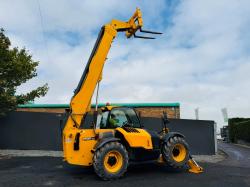 JCB 535-125 HI VIZ TELEHANDLER*C/W JACK LEGS*YEAR 2016*
