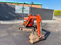 KUBOTA K008-3 TRACKED EXCAVATOR*C/W SELECTION OF BUCKETS*VIDEO*