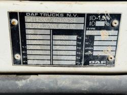 DAF LF220FA RIGID SKIP LORRY*YEAR 2016*VIDEO*
