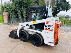  BOBCAT 553 SKIDSTEER *ONLY 1063 HOURS* C/W BUCKET *VIDEO*