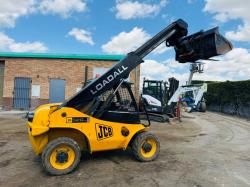 JCB 520-40 LOADALL *C/W BUCKET AND TINES*VIDEO*