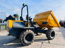 TEREX TA6 4WD DUMPER * YEAR 2014, 1499 HOURS* C/W ROLE BAR *VIDEO*