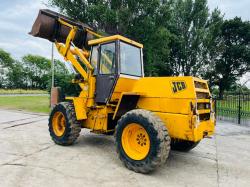 JCB 410 4WD LOADING SHOVEL C/W BUCKET 