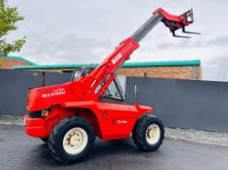 MANITOU MLT 523 TURBO TELEHANDLER*C/W PALLET TINES*VIDEO*