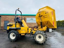 BARFORD SXR6000 SWIVLE TIP DUMPER*C/W ROLL BAR*VIDEO*