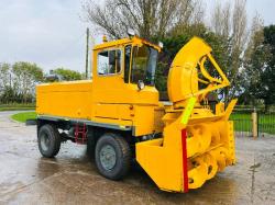 SNOW BLOWER 4X4 C/W DETROIT TURBO ENGINE *VIDEO*