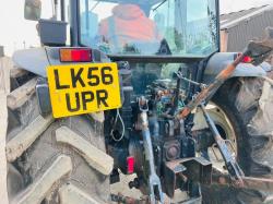 NEW HOLLAND TN75D 4WD TRACTOR *2837 HOURS*C/W LOADER, BUCKET, TINES*VIDEO*
