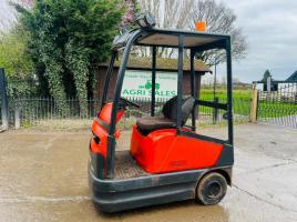 LINDE P60 ELECTRIC TUG C/W ROLE FRAME *VIDEO*