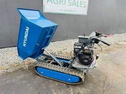 *UNUSED*HYUNDAI WALK BEHIND TRACKED DUMPER*X DEMO*VIDEO*