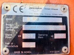 DOOSAN DL400 4WD LOADING SHOVEL *C/W REVERSE CAMERA AND BUCKET*VIDEO*