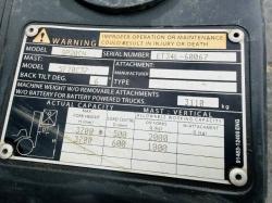 CATERPILLAR GP20CN 2 STAGE MAST FORKLIFT*C/W SIDESHIFT*VIDEO*