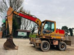 CASE 688B WHEELED EXCAVATOR C/W BUCKET * VIDEO *